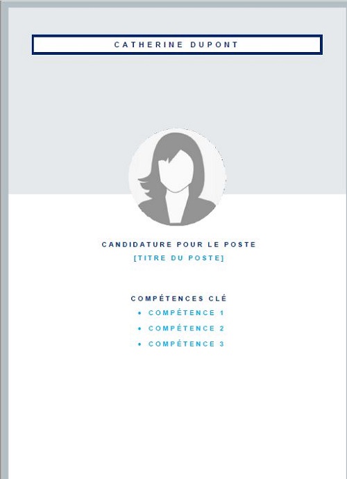 CV modèle classique Téléchargez maintenant gratuitement notre modèle de CV au design business