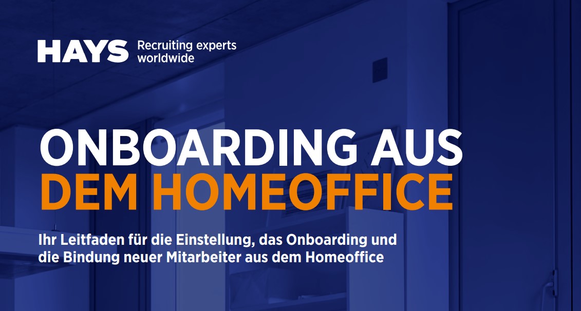 Onboarding aus dem Homeoffice Onboarding aus dem Homeoffice