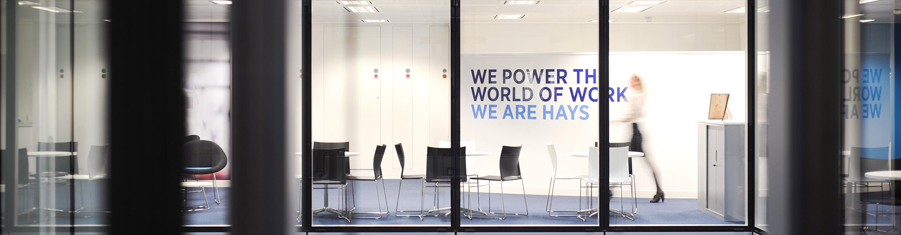 An office space from Hays