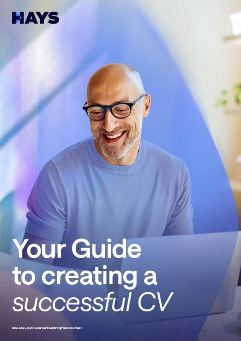 Cover image of a guide on the topic of CVs